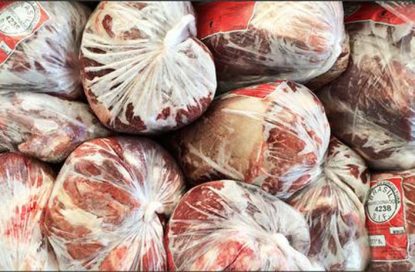 قیمت گوشت قرمز تازه و منجمد چند؟
